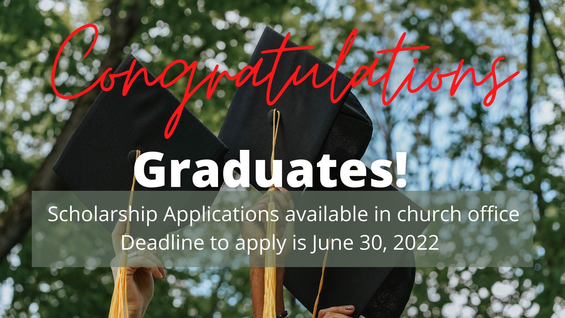 Scholarship Applicationy | June 20, 2022 10:45AM 